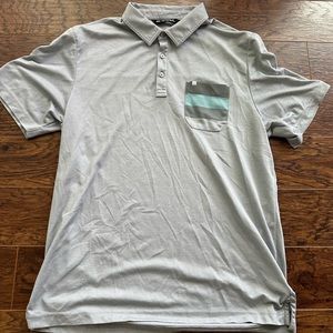 Men’s TravisMathew Golf Polo Shirt Size L Like New